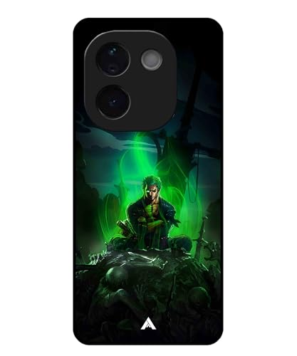 Image of Premium Anime 1 Case for Vivo T3 Pro (Glossy Finish) Soft-Touch Metal TPU Back Cover, Shockproof, Designer, Aesthetic Mobile Phone Case
