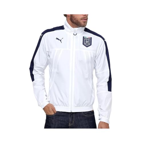 Veste Thermique emblème de la fédération d'Italie FIGC Puma pour Homme XXL puma White