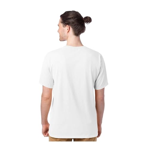 Hanes ComfortWash Garment-Dyed Youth White T-Shirt, Ultra-Soft Ring-Spun Cotton, Preshrunk, Tag-Free Comfort, Ribbed Collar2