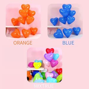 Amazon.com: STIMULATE SZXXZZMY 100 6-inch Heart shaped balloons 10