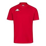 Kappa Telese Camiseta, Hombre, Rojo, M