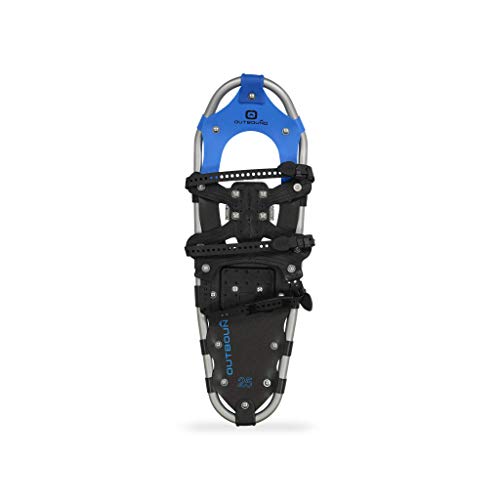 Outbound Snowshoes | Lightweight Aluminum Snowshoes | High-Density Polyethylene Decking with Posilock Binding System | 30 Inches - Thumbnail 4