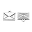 Antique Envelope Charms_20 pcs