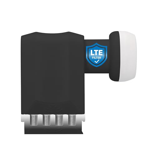 TechniSat Octo LNB für 8 Teilnehmer mit LTE Filter - 8fach digital LNC, Wetterschutzkappe, Premium-Qualität TechniSat Octo LNB für 8 Teilnehmer mit LTE Filter - 8fach digital LNC, Wetterschutzkappe, Premium-Qualität