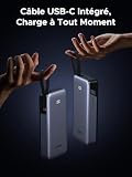 UGREEN Nexode 45W 20000mAh Power Bank 3-Way Output Built-in Cable - 6