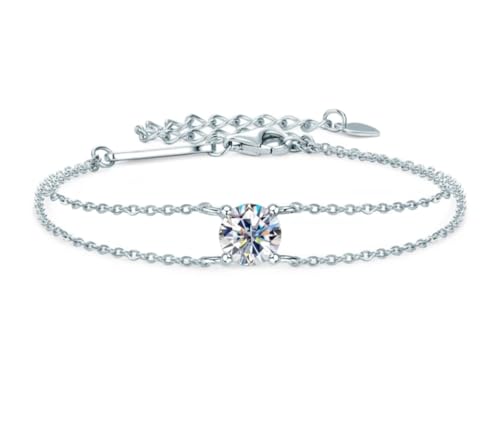 Bracelet argent 925 moissanite : le cadeau idéal pour marquer les esprits