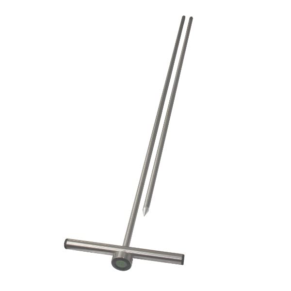 AGRETO Temperaturmesssonde, Heusonde, 185 cm Lanzenlänge, robustes Industriethermometer, Messbereich bis 110 °C, Zuverlässige Temperaturkontrolle, 5 Jahre Herstellergarantie