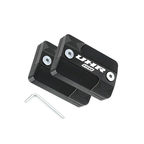 Couvercle réservoir liquide frein avant accessoire moto Haojue UHR150 cylindre Black B