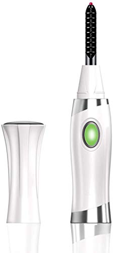 Heated Eyelash Curler by PEIPAI, Electric Eyelash Curlers, Rechargeable Lash Curler with Eyelash Comb for Makeup Natural Curling EyeLashes and 24 Hours Long Lasting Eye Beaity Makeup Tools