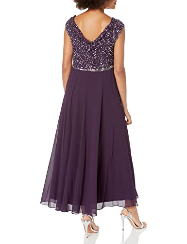 Image of J Kara Women's Beaded Empire Waist Gown