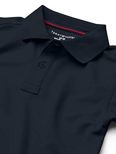 Tommy Hilfiger Co-Ed Short Sleeve Kids School Uniform Performance Polo Shirt3