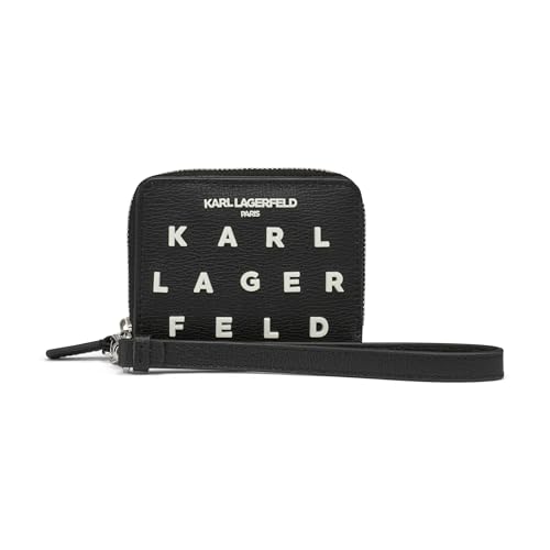 Image of Karl Lagerfeld Paris Women's Wallet, Black/White, M