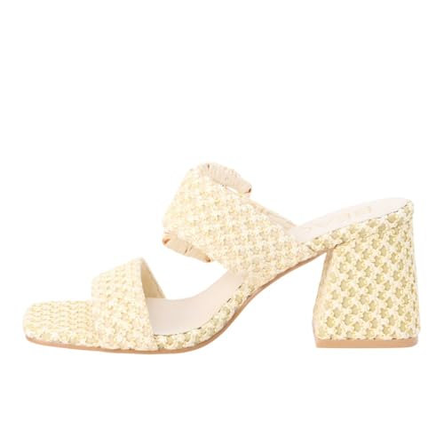 Image of BEACH by Matisse Womens Lucy Block Casual Sandals Casual High Heel 3 inch & Up
