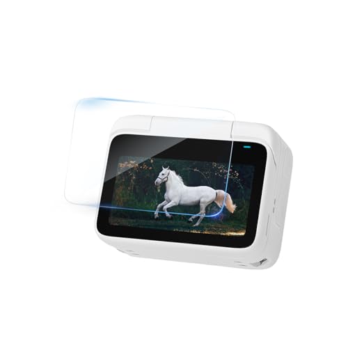 Screen Protector For Insta360 GO 3S Camera, Tempered Glass Screen Protective Film 9H Anti-Bubble HD Film Anti-Dust and Scratch Resistant Screen Protector Film