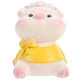 Adorable mini-figurine en résine – fabriquée en résine, cette petite figurine de cochon à monter soi-même est très amusante au quotidien, une statuette de bureau en forme d'animal