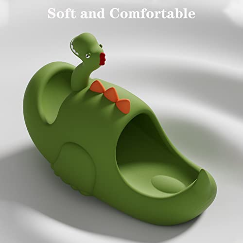 Dinosaur Slippers, Dinosaur Cloud Slides Dinosaur Slides Cute Cartoon Anti-Slip Novelty Open Toe Slides Summer Indoor Outdoor Beach Shoes Sandals for Adult Kids3