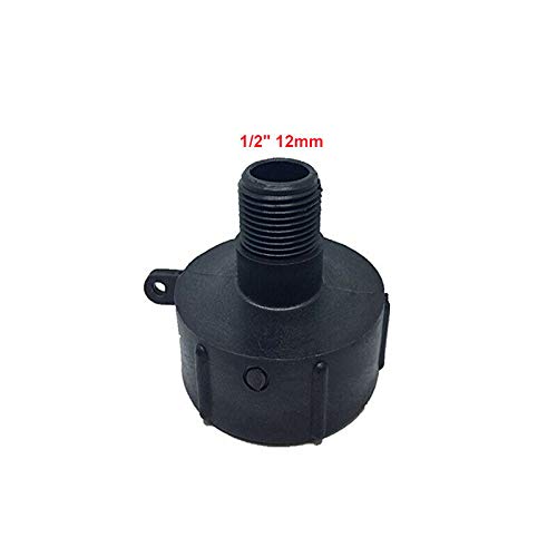 ADATTATORE SERBATOIO GIUNTO IBC tubo tappo serbatoio IBC S60 plastica 3/4 60 mm accessori EUR 9