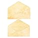 Best Paper Greetings 48 Pack Old Fashioned Vintage Envelopes for Writing Letters with 6 Decorative Antique Styles - Classic Aged Blank Envelopes for Party Invitations, Stationery Supplies (8.7x4 in)