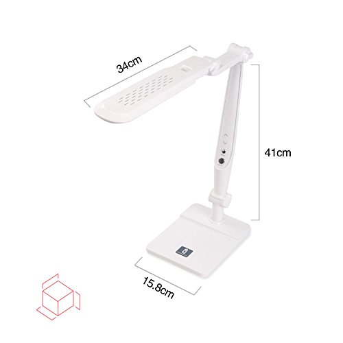 Aigostar - 178659 lampada da scrivania, Flexo, LED...