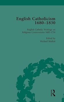 Hardcover English Catholicism, 1680-1830, vol 1 Book