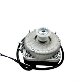 Motore ventola di raffreddamento per frigorifero, 25 W, 35 W, 40 W, 60 W, 75 W, 90 W, con staffa in alluminio e rame, funzionamento silenzioso per elettrodomestici, parti di ricambio (25 W)