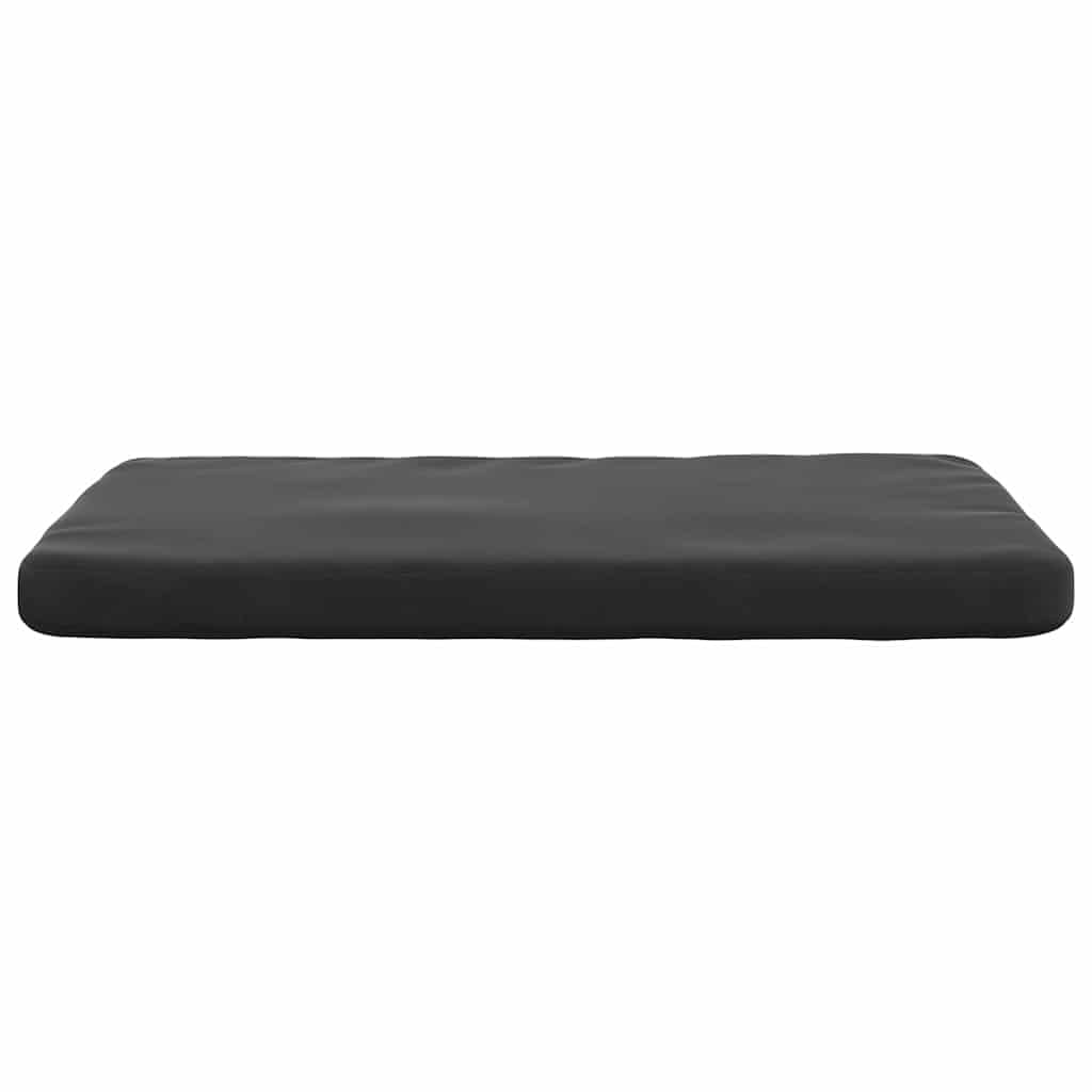 4er Set Sitzkissen Schwarz 40 x 40 cm aus Samt - Weiche Stuhlkissen mit Schaumstoff-Füllung und Haltebändern - Elegante Stuhlauflagen für Esszimmer, Wohnzimmer und Küche