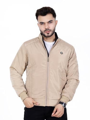 Image of Dollar Jacket For Men Casual Zipper Bomber For Winter