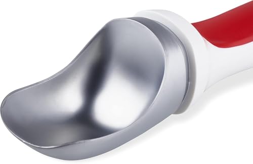 Zyliss The Right Scoop Ice Cream Scoop – Heavy Duty with Ergonomic Handle – Non Stick, Dishwasher Safe – Ideal for Hard Ice Cream, Sorbet, & Sundaes – Random Colors in Red, Blue, Green, Gray - Thumbnail 7