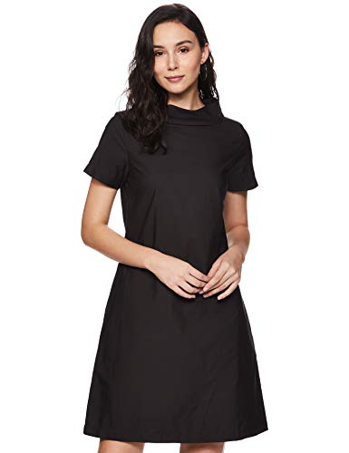 Image of Amazon Brand - Symbol Women's Cotton Shift Knee-Length Dress