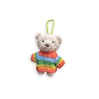 Eco Right Crochet Keychain – Handmade Cute Keyring for Girls & Women, Aesthetic Bag Charm, Perfect Small Gift for Her & Teens