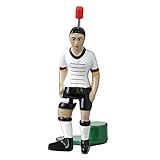 HECHO A MANO: Cada jugador es ensamblado y pintado a mano. Cada figura de TIPP-KICK es completamente única y es la mercancía ideal para los fanáticos del Alemania, así como el regalo perfecto para los fanáticos del fútbol