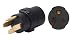 ONETAK NEMA 14-50P to 6-50R 240V 50 Amp Welder Welding Dryer EV Charger Compact Power Cord Adapter Adaptor Connector Connecter