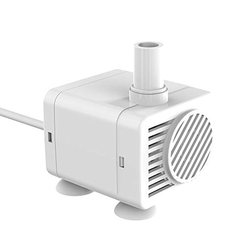 NPET Water Pump, for Water Fountain for Cats and Dogs, Compatible with model WF010 WF020 WF030 WF040 - White