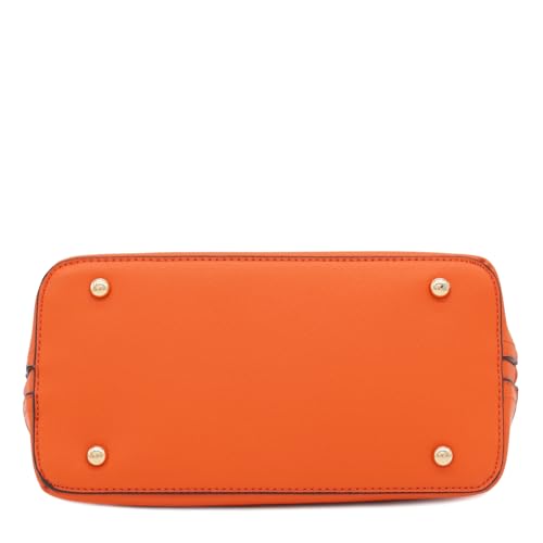 Image of Zip-Around Saffiano Classic Dome Satchel
