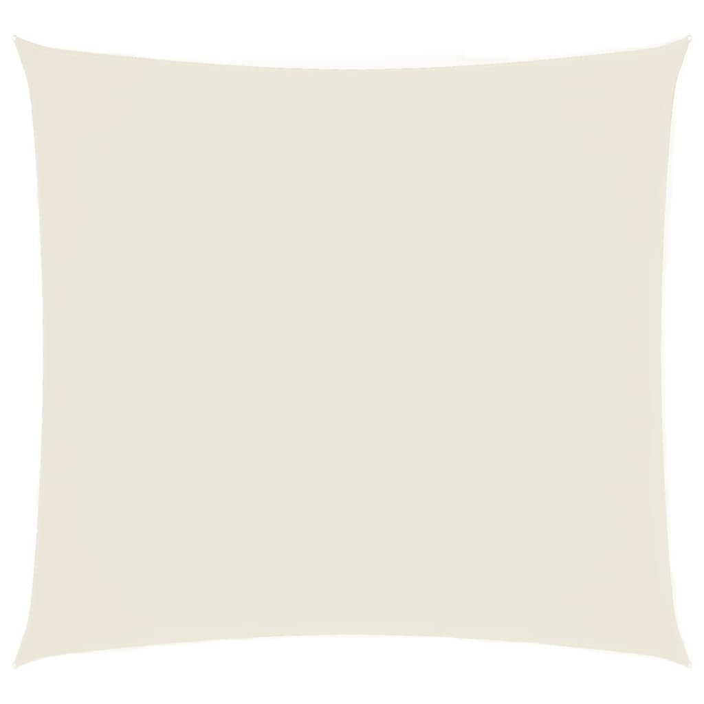 vidaXL Sunshade Sail Oxford Fabric Square 2.5x2.5 m Cream — image 1
