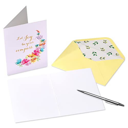 Image of Papyrus Blank Encouragement Cards with Envelopes, Grateful Heart (20-Count)