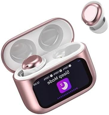 Image of Earbuds Bluetooth 5.4 in Ear Sleep Headphones, Small Design Mini Sleep Earbuds for Side Sleepers with Sleep Mode, 48H Playtime Sleep Earphones Clear Calls, Almond Pink