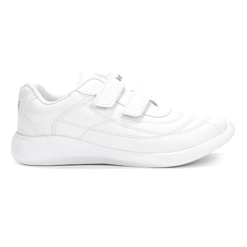 Image of Liberty Lucy & Luke FUNRUN-E Casual Shoes for Kids - Black & White Slip-On Sneakers for Boys & Girls | Memory Foam Insole, Lightweight Everyday Shoes for School, Play, Daycare & Family Outings