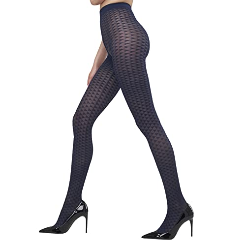 Collants microfibre Solidea Pyramid 70 compression 12/15 mmHg bleu taille 4