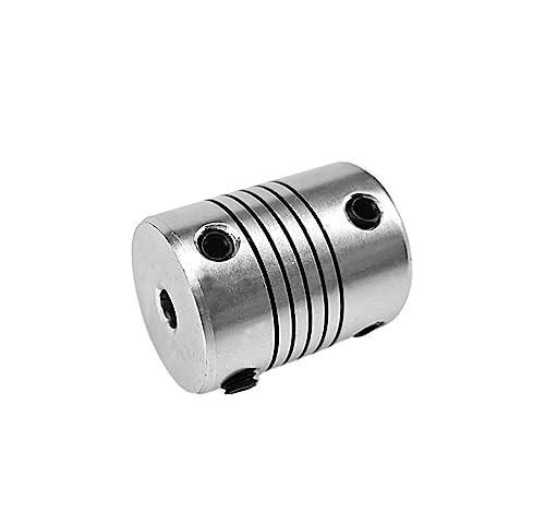 Rigid coupling,Stainless steel rigid coupling 1pcs D16L23 CNC Motor Shaft Coupler Aluminum Alloy Flexible Coupling Encoder Coupling(4X6mm)