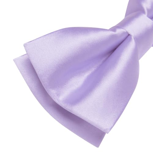 Image of YourTies Bow Ties for Men Pre-Tied Adjustable Bow Tie Coloful Satin Bowtie