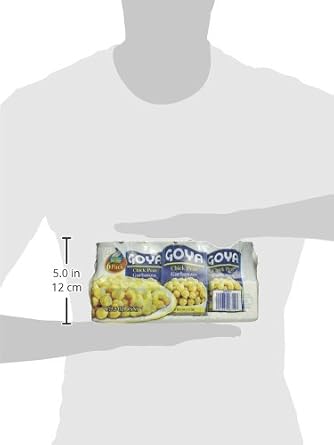 Goya Chick Peas, 6Count, 15.5 Oz