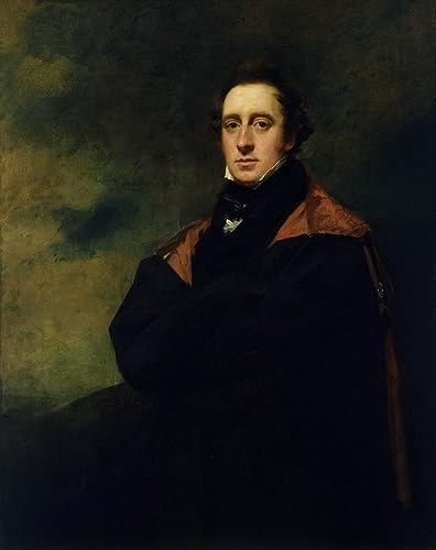Cuadro de lienzo Henry Raeburn réplica clásica Andrew Spottiswoode decoración 60x90cm