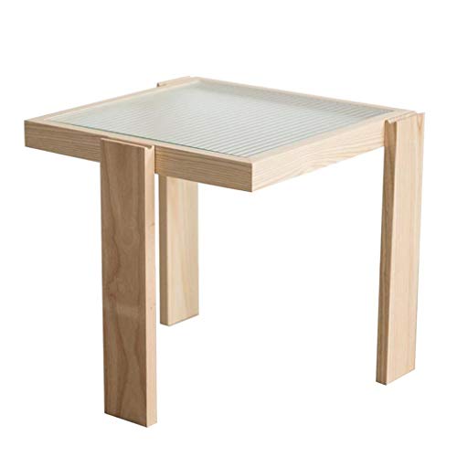 Sofa Side Table Solid Wood Snack Table Simple Modern Balcony Coffee Ta