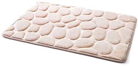 CORAL FLEECE MEMORIA MEMORIA MEMORIA DE MEMORIA Juego de la alfombra de la espuma Baño de inodoro Mats antideslizantes Suelo de la alfombra Colchón para el baño Decoración del baño 40x60 cm Baño Absor