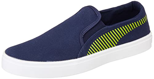 Puma Mens Madrid Slip-on Idp Peacoat/Limepunch Walking Shoe - 6 UK (37259004) (B09RFZBTH3) Amazon Price History, Amazon Price Tracker