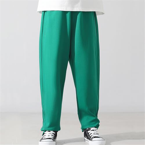 Pantalones deportivos de pierna ancha de cintura alta con parte inferior abierta muy cómodos 7
