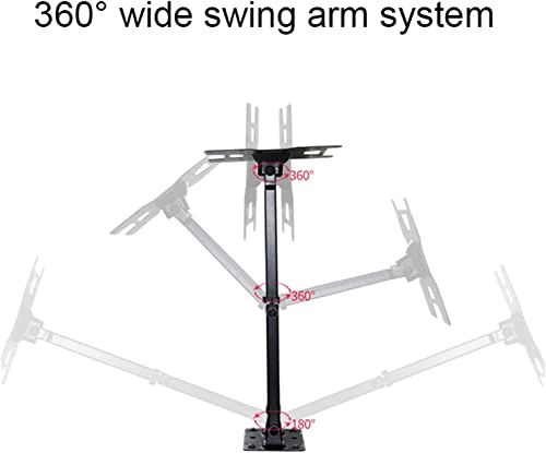 Support mural orientable TV 55 pouces avec serre-câble - 5