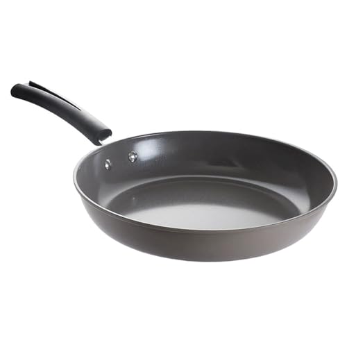 Wok redondo de acero inoxidable 30 cm miniatura 1