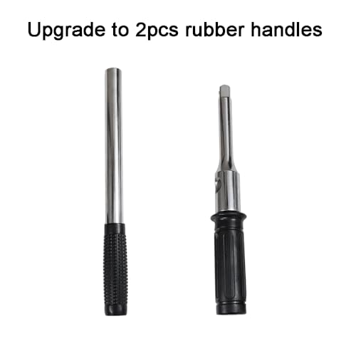 Image of 4 Way Lug Wrench 23 inch Telescopic Wrench Lug Nut Wrench for Car Tire Iron Telescoping Wheel Lug Wrench Crv Lug Nut Remover Socket Wrenches 17mm 19mm 21mm 23mm Cross Wrench Extended